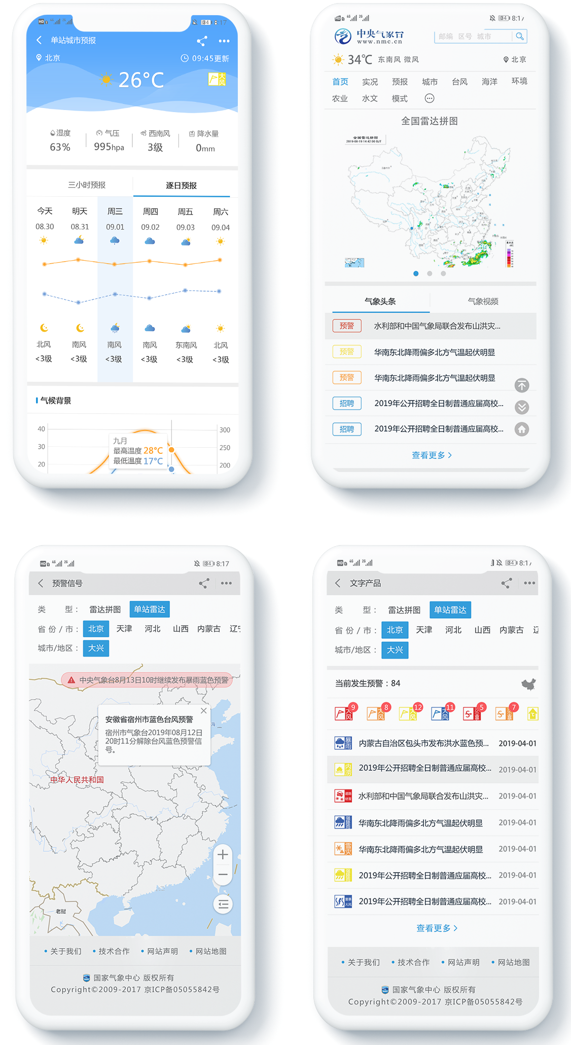 中央氣象臺系統(tǒng)交互優(yōu)化和界面設計