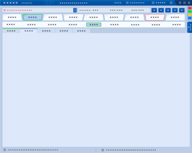 北方華創(chuàng)設(shè)備控制平臺軟件界面設(shè)計-藍藍設(shè)計